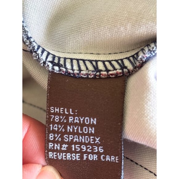 J. McLaughlin Becca Leggings Regiment Plaid Size 8 Red & Black Stretch Womens - Picture 8 of 13